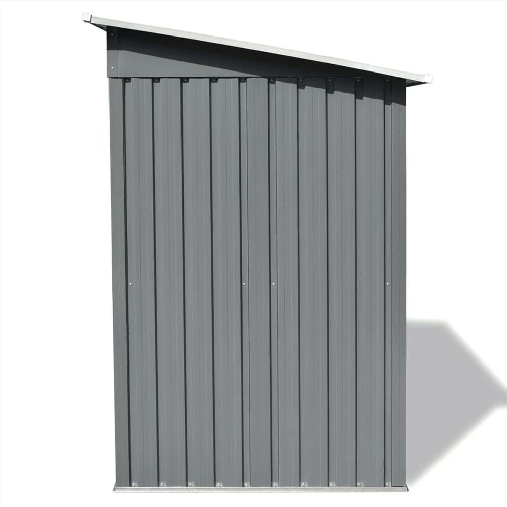 Garden Shed Grey Metal - Image 6