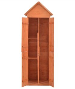 Garden Storage Shed 71x60x213 Cm Wood -Room Garden Storage Shed 71x60x213 cm Wood 445959 4
