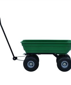 Garden Tipping Hand Cart 300 Kg 75L Green -Room Garden Tipping Hand Cart 300 kg 75L Green 443650 5