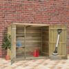 Garden Tool Shed 135x60x123 Cm Impregnated Pinewood 1 Garden Tool Shed 135x60x123 Cm Impregnated Pinewood -Room Garden Tool Shed 135x60x123 cm Impregnated Pinewood 433721 0