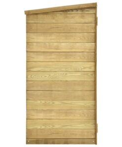 Garden Tool Shed 135x60x123 Cm Impregnated Pinewood 7 Garden Tool Shed 135x60x123 Cm Impregnated Pinewood -Room Garden Tool Shed 135x60x123 cm Impregnated Pinewood 433721 5