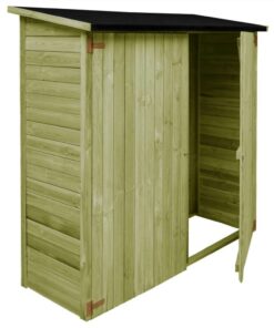 Garden Tool Shed Impregnated Pinewood 182x76x175 Cm -Room Garden Tool Shed Impregnated Pinewood 182x76x175 cm 445523 4