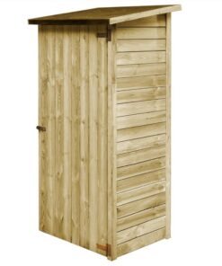 Garden Tool Shed Impregnated Pinewood 88x76x175 Cm