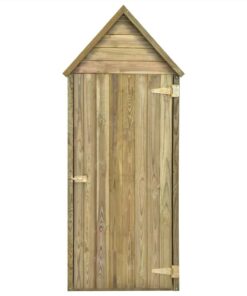 Garden Tool Shed With Door 77x37x178 Cm Impregnated Pinewood 5 Garden Tool Shed With Door 77x37x178 Cm Impregnated Pinewood -Room Garden Tool Shed with Door 77x37x178 cm Impregnated Pinewood 437161 3