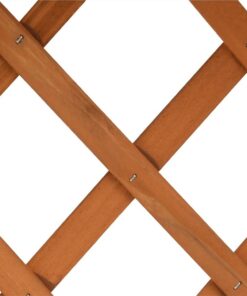 Garden Trellis Planter Orange 45x30x74 Cm Solid Firwood -Room Garden Trellis Planter Orange 45x30x74 cm Solid Firwood 456899 4