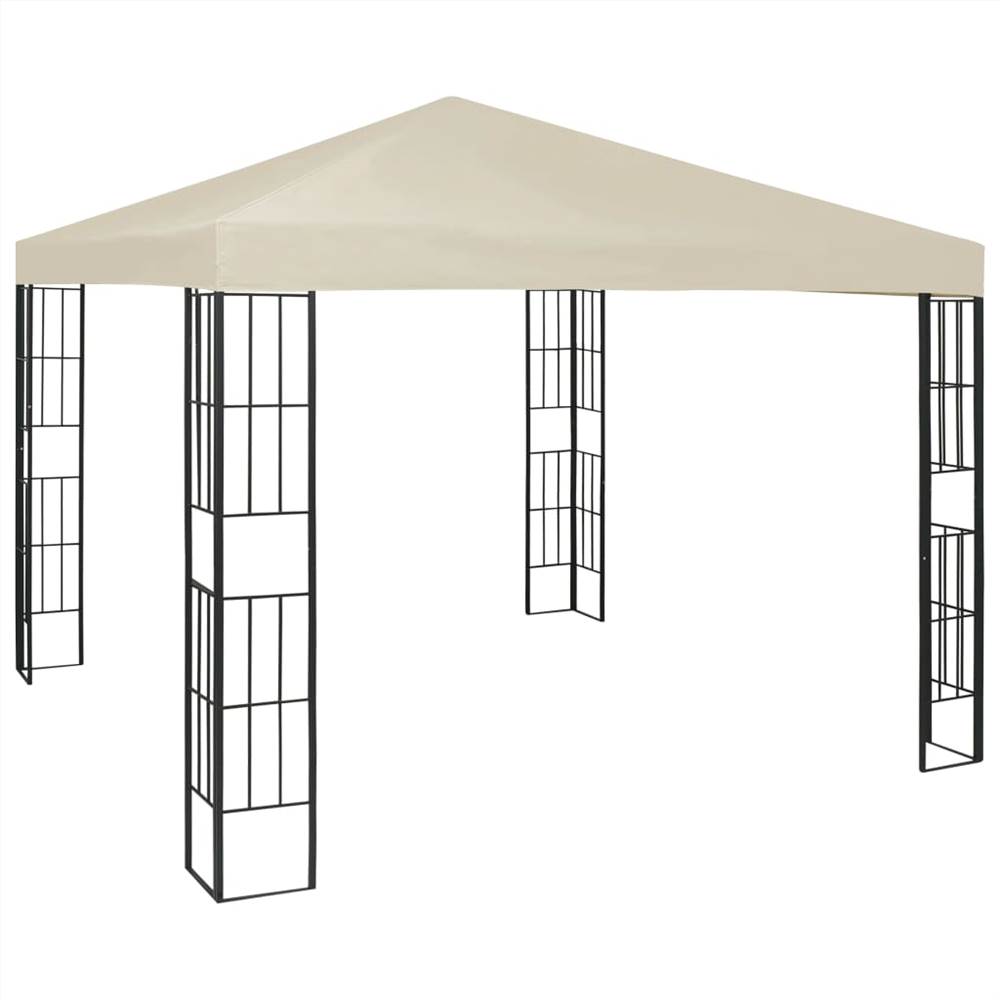 Gazebo 3x3 m Cream Gazebo 3x3 M Cream -Room Gazebo 3x3 m Cream 445767 0