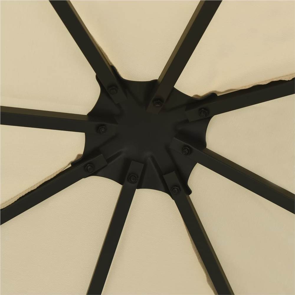 Gazebo 3x3 m Cream Gazebo 3x3 M Cream -Room Gazebo 3x3 m Cream 445767 1