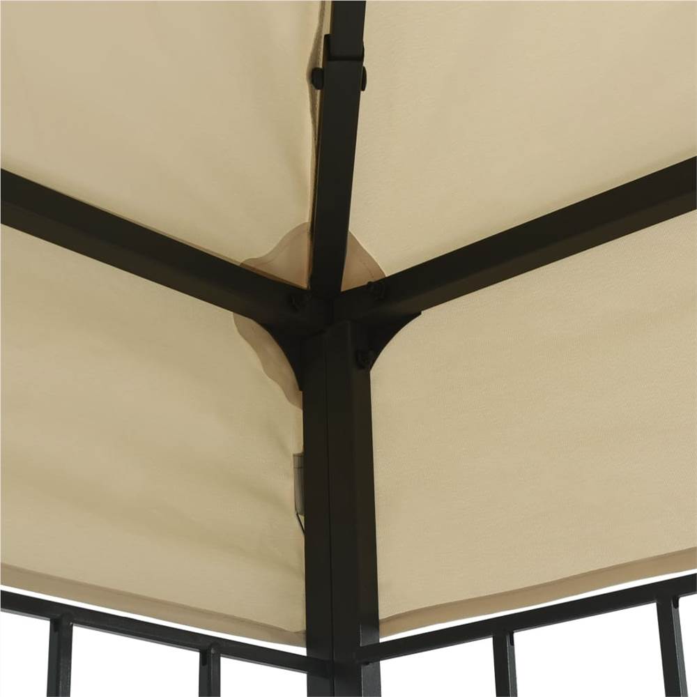 Gazebo 3x3 m Cream Gazebo 3x3 M Cream -Room Gazebo 3x3 m Cream 445767 4