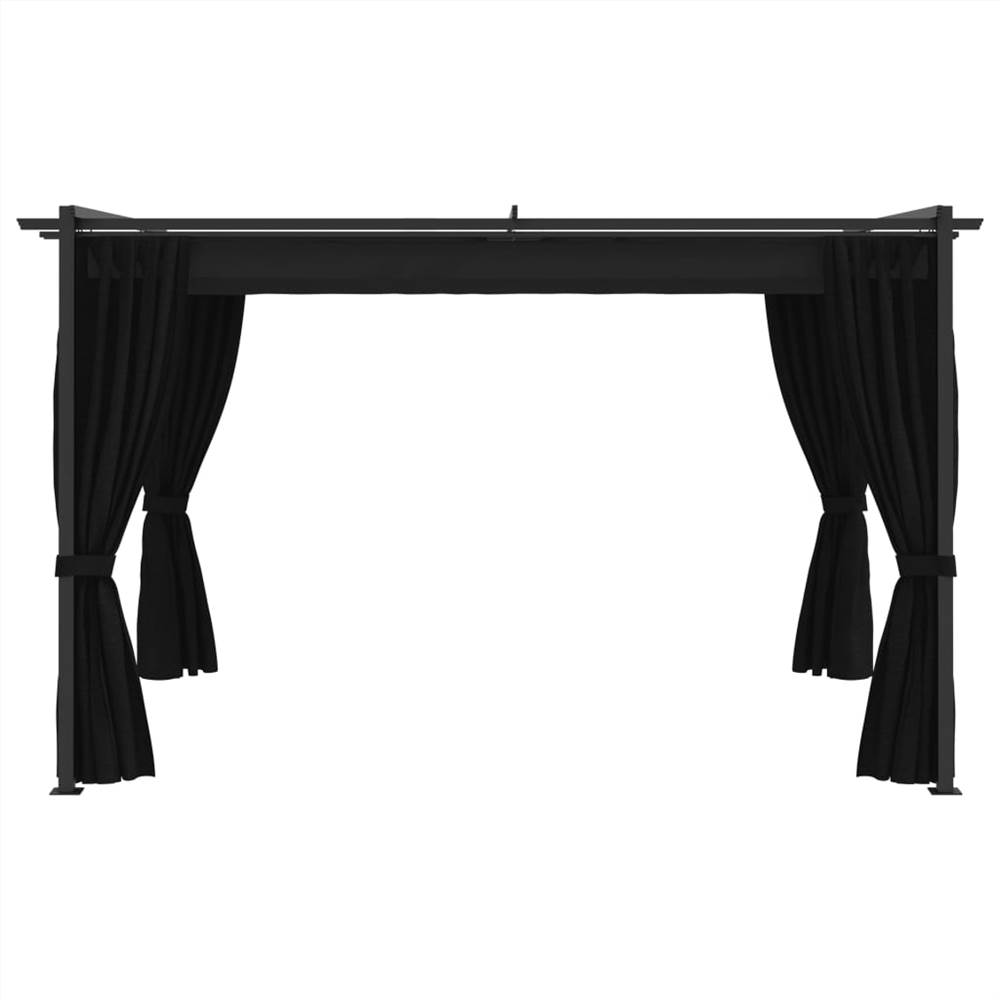 Gazebo 4x3 m Anthracite Gazebo 4x3 M Anthracite -Room Gazebo 4x3 m Anthracite 485562 1