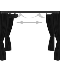 Gazebo 4x3 M Anthracite 7 Gazebo 4x3 M Anthracite -Room Gazebo 4x3 m Anthracite 485562 5