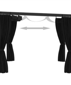 Gazebo 4x3 M Anthracite -Room Gazebo 4x3 m Anthracite 516146 4