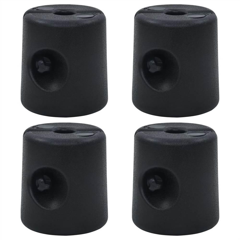 Gazebo Weights 4 pcs PE Black Gazebo Weights 4 Pcs PE Black -Room Gazebo Weights 4 pcs PE Black 437164 2