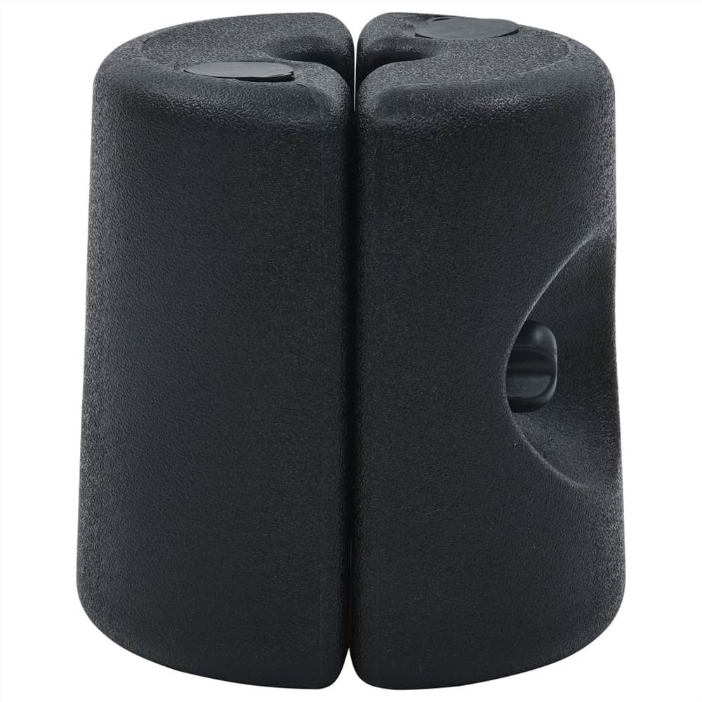 Gazebo Weights 4 pcs PE Black Gazebo Weights 4 Pcs PE Black -Room Gazebo Weights 4 pcs PE Black 437164 4