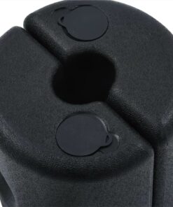Gazebo Weights 4 Pcs PE Black 7 Gazebo Weights 4 Pcs PE Black -Room Gazebo Weights 4 pcs PE Black 437164 5