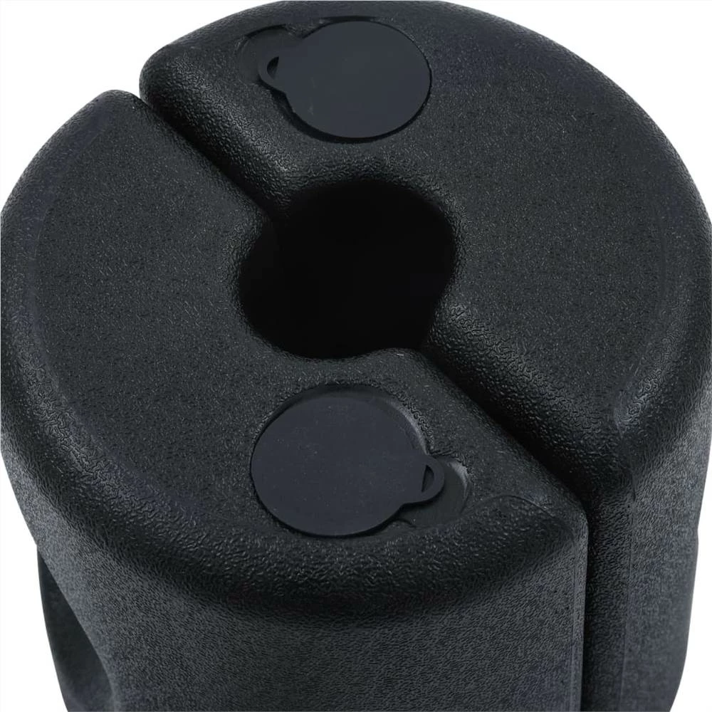 Gazebo Weights 4 Pcs PE Black - Image 6