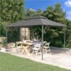 Gazebo With Double Roof 3x4 M Anthracite 2 Gazebo With Double Roof 3x4 M Anthracite -Room Gazebo with Double Roof 3x4 m Anthracite 513428 0