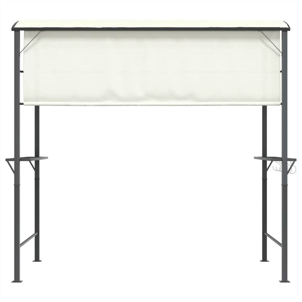 Gazebo with Roof 220x110x200 cm Cream Gazebo With Roof 220x110x200 Cm Cream -Room Gazebo with Roof 220x110x200 cm Cream 516357 4