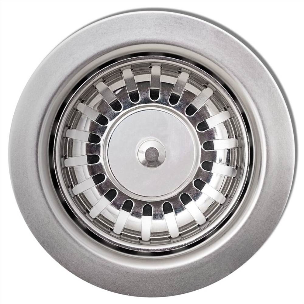 Granite Kitchen Sink Single Basin with Drainer Reversible Cream White Granite Kitchen Sink Single Basin With Drainer Reversible Cream White -Room Granite Kitchen Sink Single Basin with Drainer Reversible Cream White 447059 1