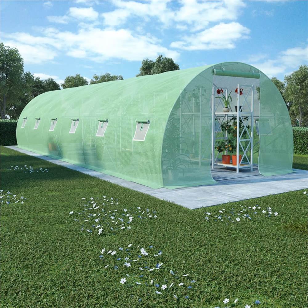 Greenhouse 27m² 900x300x200 cm Greenhouse 27m² 900x300x200 Cm -Room Greenhouse 27m 900x300x200 cm 447334 0