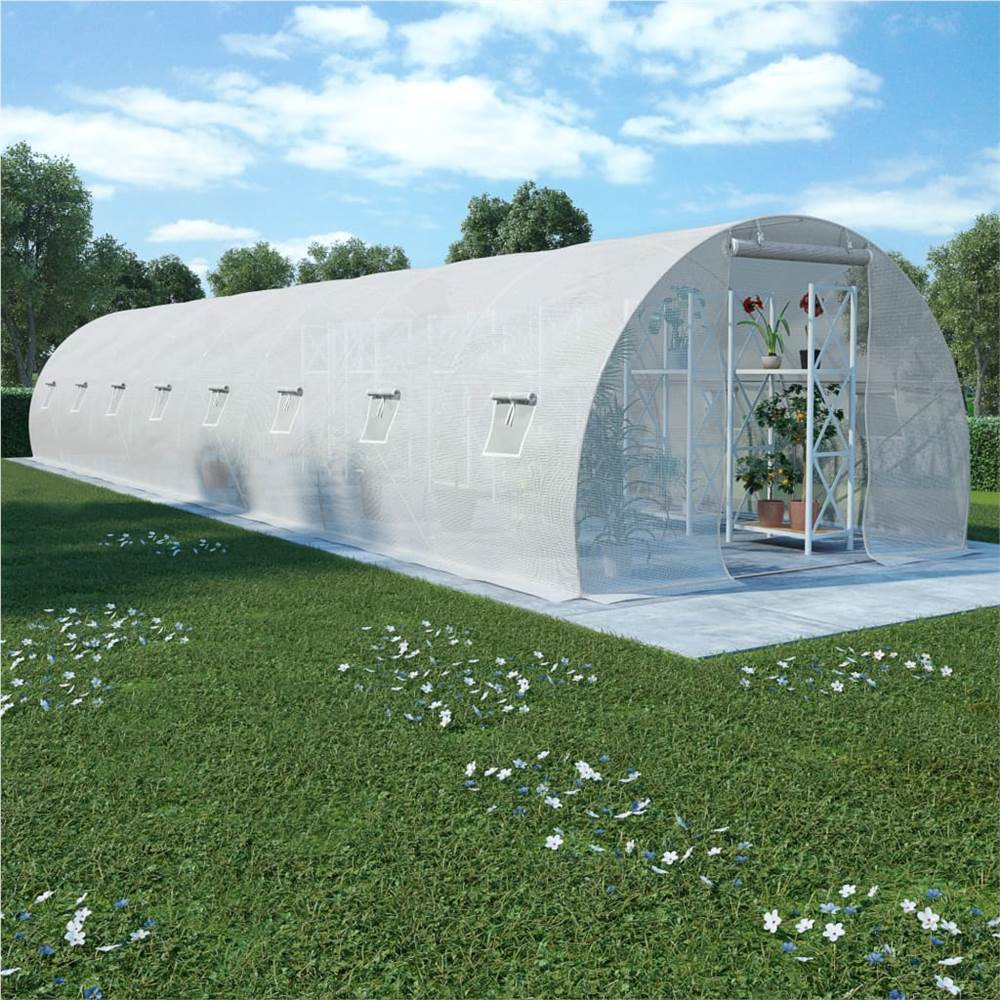 Greenhouse 36m² 1200x300x200 cm Greenhouse 36m² 1200x300x200 Cm -Room Greenhouse 36m 1200x300x200 cm 451395 0