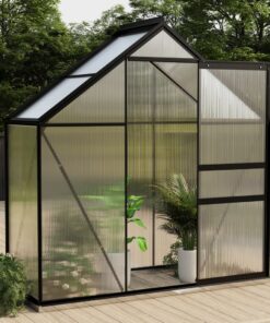 Greenhouse Anthracite Aluminium 1.33 M²