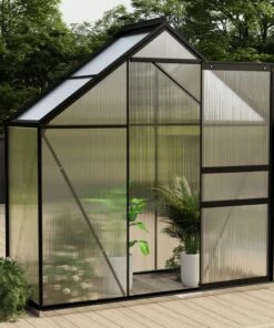 Greenhouse Anthracite Aluminium 1.33 M²