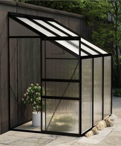 Greenhouse Anthracite Aluminium 3.8 M³