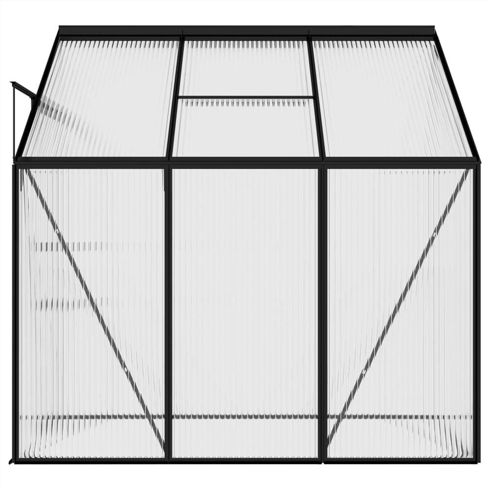 Greenhouse Anthracite Aluminium 3.8 m³ Greenhouse Anthracite Aluminium 3.8 M³ -Room Greenhouse Anthracite Aluminium 3 8 m 465244 5