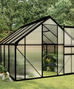 Greenhouse Anthracite Aluminium 4.75 M²