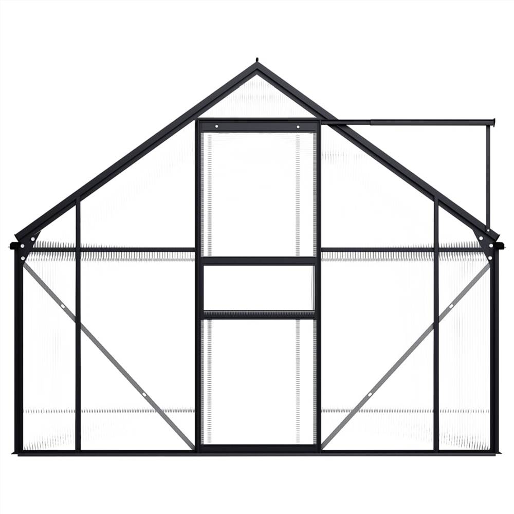 Greenhouse Anthracite Aluminium 4.75 m² Greenhouse Anthracite Aluminium 4.75 M² -Room Greenhouse Anthracite Aluminium 4 75 m 446561 2