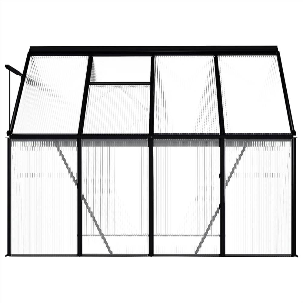 Greenhouse Anthracite Aluminium 4.75 m² Greenhouse Anthracite Aluminium 4.75 M² -Room Greenhouse Anthracite Aluminium 4 75 m 446561 4
