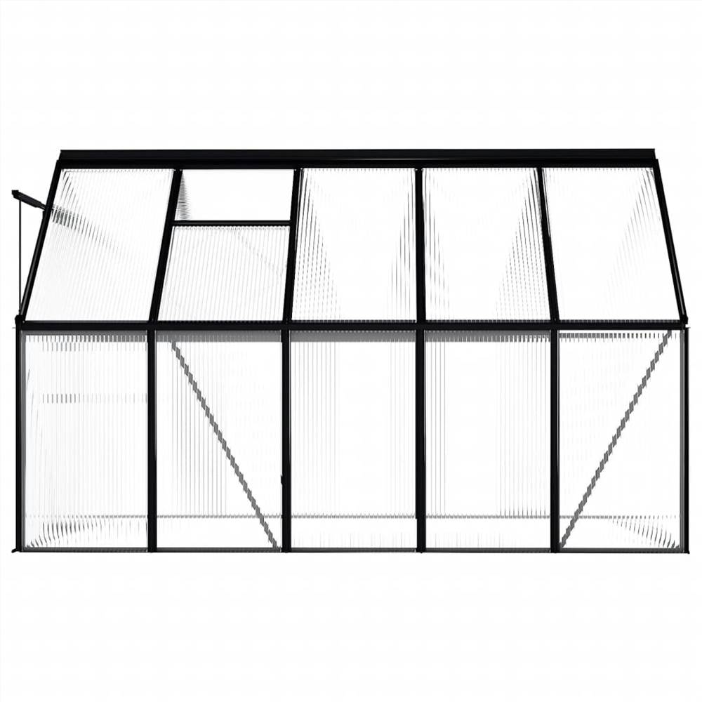 Greenhouse Anthracite Aluminium 5.89 m² Greenhouse Anthracite Aluminium 5.89 M² -Room Greenhouse Anthracite Aluminium 5 89 m 438964 4