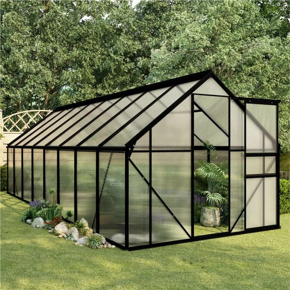 Greenhouse Anthracite Aluminium 9.31 M²