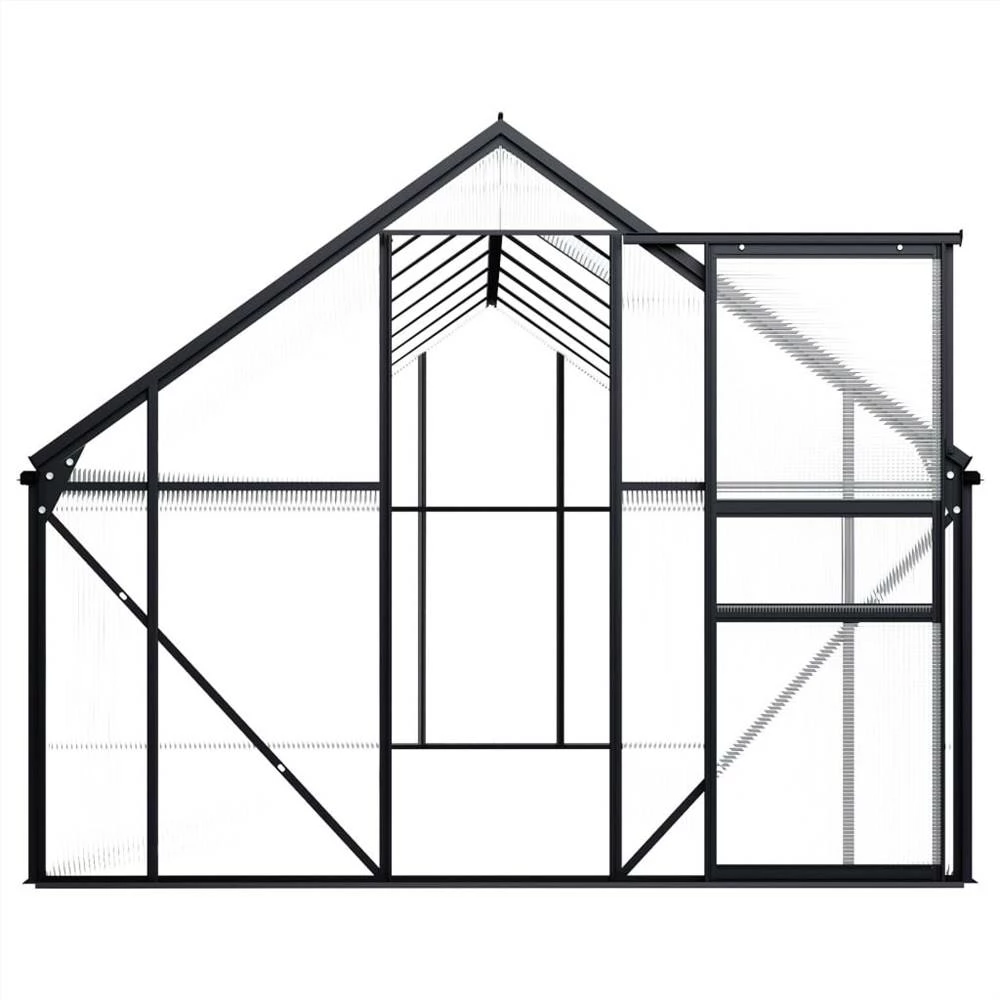 Greenhouse Anthracite Aluminium 9.31 M² - Image 4