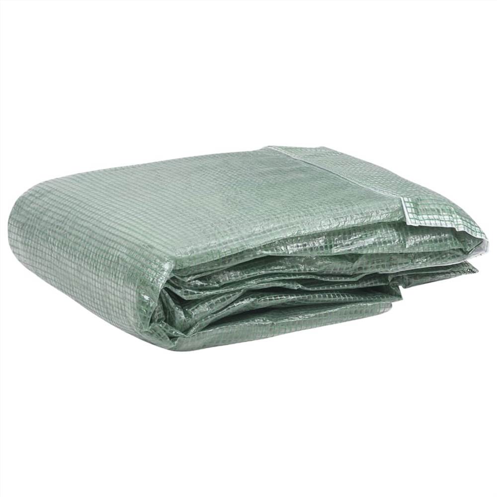 Greenhouse Replacement Cover (36 m²) 300x1200x200 cm Green Greenhouse Replacement Cover (36 M²) 300x1200x200 Cm Green -Room Greenhouse Replacement Cover 36 m 300x1200x200 cm Green 472429 1