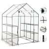 Greenhouse With 8 Shelves 143x143x195 Cm 1 Greenhouse With 8 Shelves 143x143x195 Cm -Room Greenhouse with 8 Shelves 143x143x195 cm 440050 0