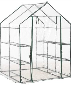 Greenhouse With 8 Shelves 143x143x195 Cm -Room Greenhouse with 8 Shelves 143x143x195 cm 440050 2