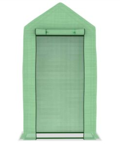 Greenhouse With Steel Frame 100 X 50 X 190 Cm 7 Greenhouse With Steel Frame 100 X 50 X 190 Cm -Room Greenhouse with Steel Frame 0 5 m 1x0 5x1 9 m 451338 5