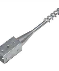 Ground Spikes 6 Pcs Silver 7x7x56 Cm Galvanised Steel -Room Ground Spikes 6 pcs Silver 7x7x56 cm Galvanised Steel 445194 2