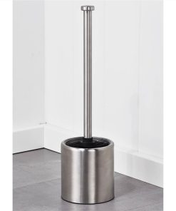 HI Toilet Brush With Holder 10 Cm Stainless Steel