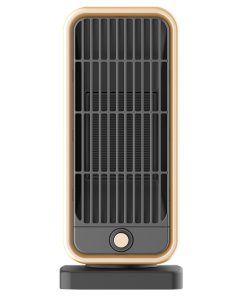 HQ-YND-500D 500W Vertical Household Electric Heater, PTC Ceramic Flame Retardant Portable Space Heater - EU Plug