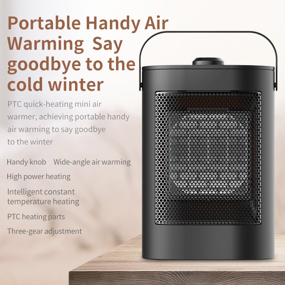 HQ-YND-900D 1500W Portable Vertical Mini Electric Heater, PTC Ceramic Flame Retardant Space Heater, 3-Gear Adjustment - EU Plug HQ-YND-900D 1500W Portable Vertical Mini Electric Heater, PTC Ceramic Flame Retardant Space Heater, 3-Gear Adjustment - EU Plug -Room HQ YND 900D 1500W Portable Vertical Mini Electric Heater EU Plug 512220 4