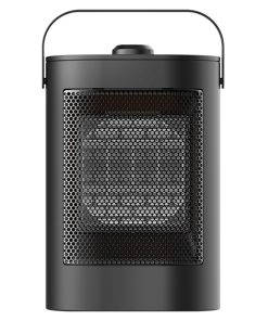 HQ-YND-900D 1500W Portable Vertical Mini Electric Heater, PTC Ceramic Flame Retardant Space Heater, 3-Gear Adjustment - UK Plug