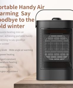 HQ-YND-900D 1500W Portable Vertical Mini Electric Heater, PTC Ceramic Flame Retardant Space Heater, 3-Gear Adjustment - UK Plug -Room HQ YND 900D 1500W Portable Vertical Mini Electric Heater UK Plug 512222 4