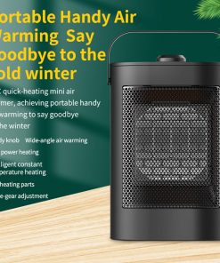 HQ-YND-900D 1500W Portable Vertical Mini Electric Heater, PTC Ceramic Flame Retardant Space Heater, 3-Gear Adjustment - US Plug -Room HQ YND 900D 1500W Portable Vertical Mini Electric Heater US Plug 512221 3