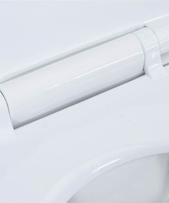 High Rimless Toilet Soft Close 7 Cm Higher Ceramic White -Room High Rimless Toilet Soft Close 7 cm Higher Ceramic White 438871 2