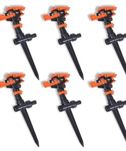 Impulse Sprinkler Garden Watering 6 Pcs