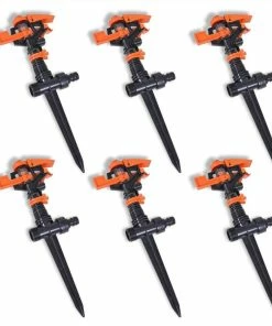 Impulse Sprinkler Garden Watering 6 Pcs