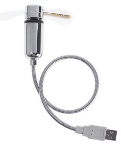 Intelligent USB Clock Fan Serpentine Fan For Laptop, With The Clock Pattern To Show Time, USB Power Supply 4 Intelligent USB Clock Fan Serpentine Fan For Laptop, With The Clock Pattern To Show Time, USB Power Supply -Room Intelligent USB Clock Fan Serpentine Fan 500592 2