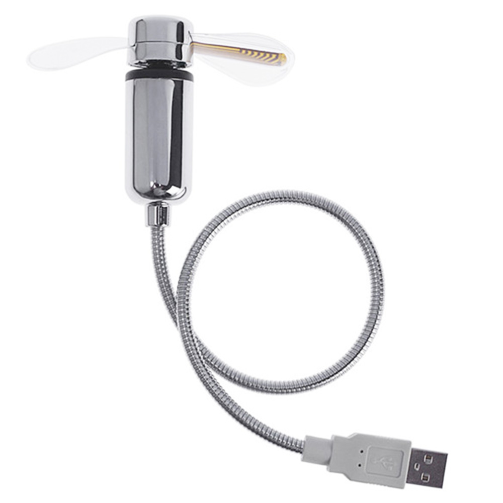 Intelligent USB Clock Fan Serpentine Fan for Laptop, with the Clock Pattern to Show Time, USB power supply Intelligent USB Clock Fan Serpentine Fan For Laptop, With The Clock Pattern To Show Time, USB Power Supply -Room Intelligent USB Clock Fan Serpentine Fan 500592 2